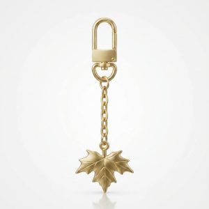 Blad - Yaprak Multed Gold charm
