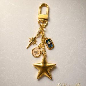 Quaster - Yıldız Muted Gold charm