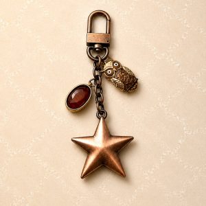 Sterrennacht - Yıldız Ancient rose charm