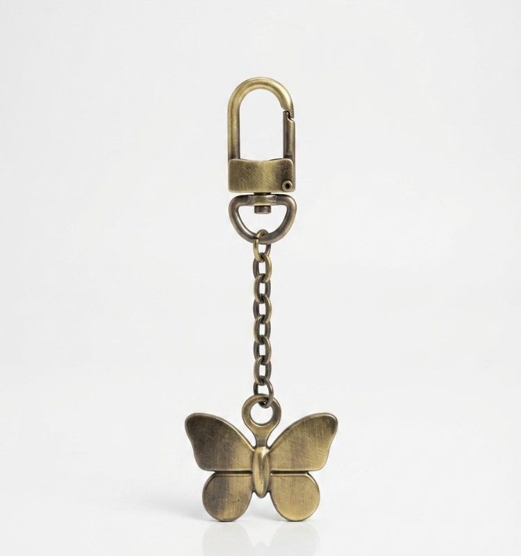 Vlinder – Kelebek Ancient Gold charm